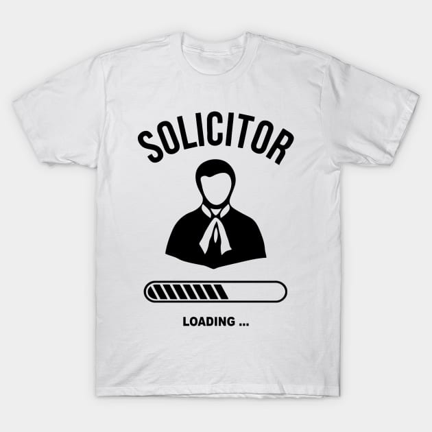 Solicitor Loading T-Shirt by Ramateeshop